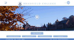 Desktop Screenshot of bradfieldcollege.org.uk