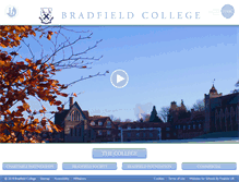 Tablet Screenshot of bradfieldcollege.org.uk